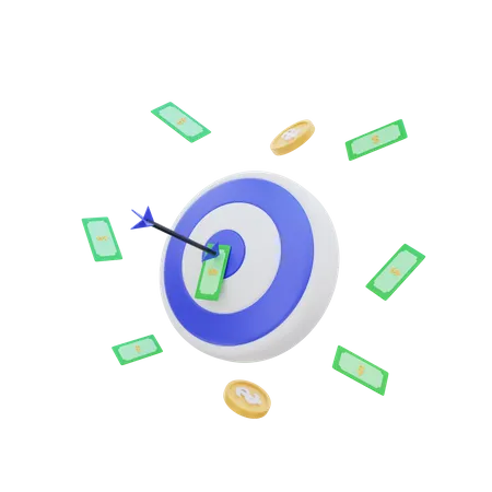 Financial Goal  3D Icon