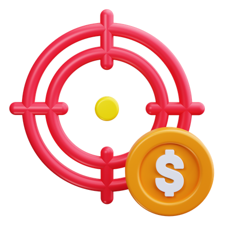 Financial Goal  3D Icon