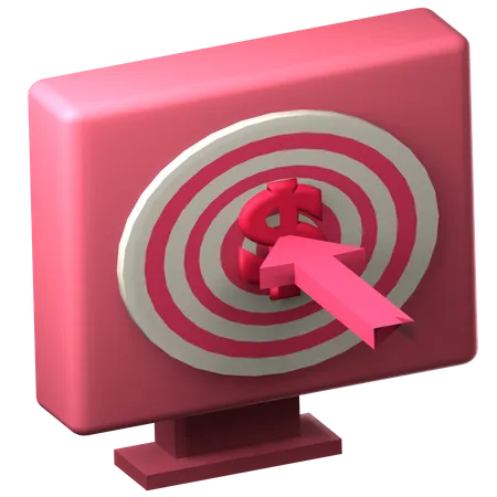 Financial Goal  3D Icon