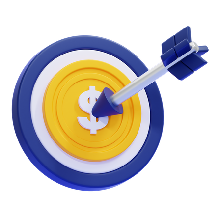 Financial Goal  3D Icon