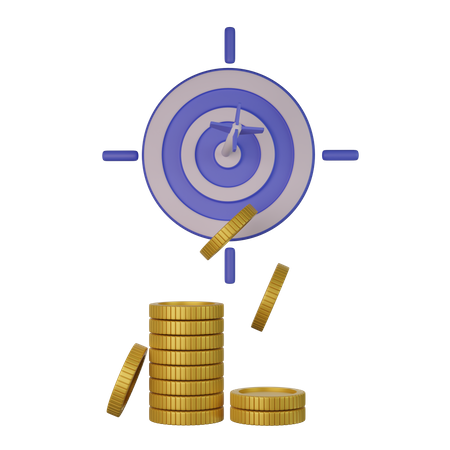 Financial Goal  3D Icon