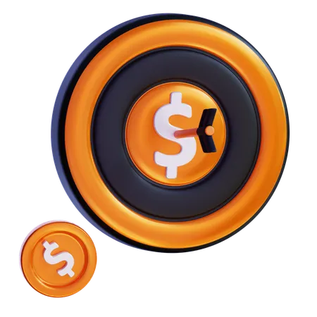 Financial Goal  3D Icon