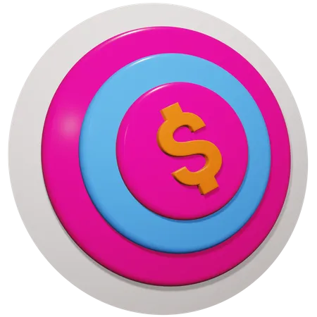 Financial Goal  3D Icon