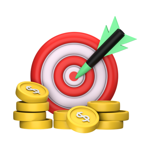 Financial Goal  3D Icon