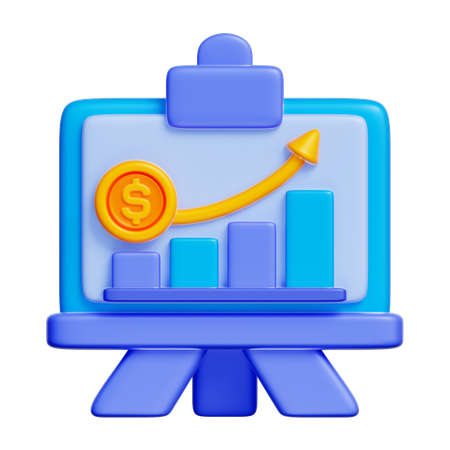 Financial Goal  3D Icon