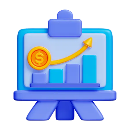 Financial Goal  3D Icon