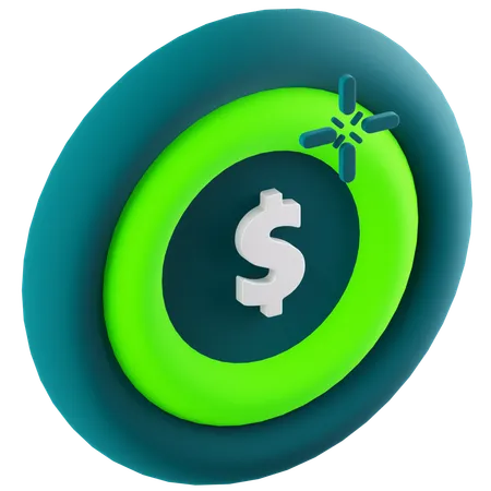 Financial Goals  3D Icon