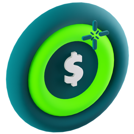Financial Goals  3D Icon