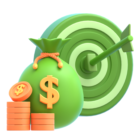 Financial Goals  3D Icon