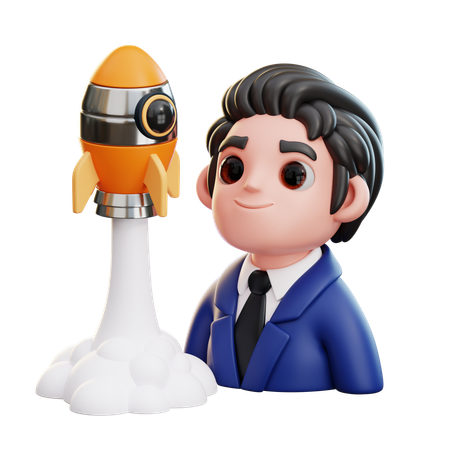 Financial Grow  3D Icon