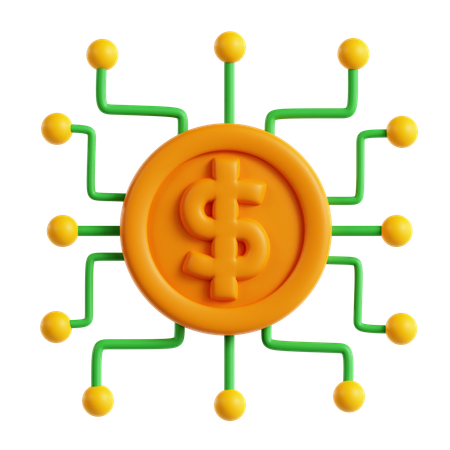 Financial Growth  3D Icon