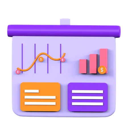 Financial Growth  3D Icon