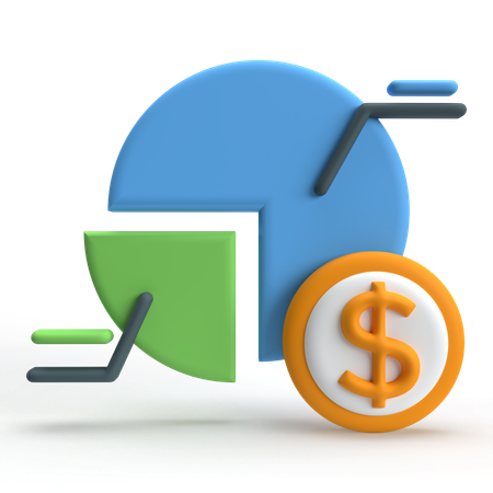 Financial Growth  3D Icon