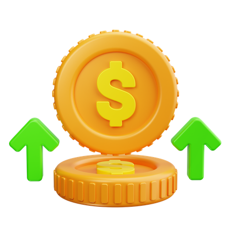 Financial Growth  3D Icon