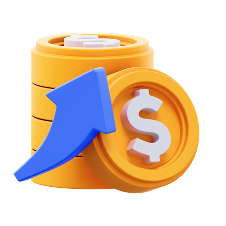 Financial Growth  3D Icon