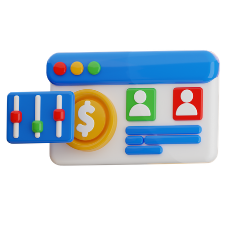 Financial Growth  3D Icon