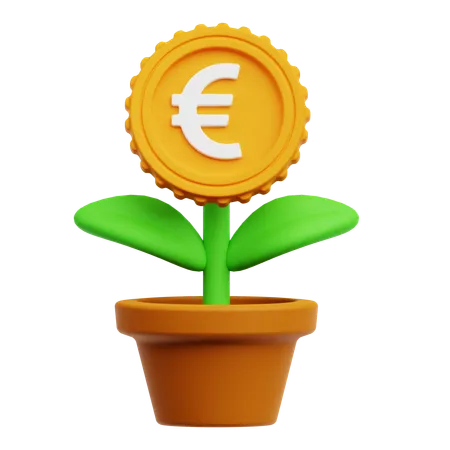 Financial Growth  3D Icon