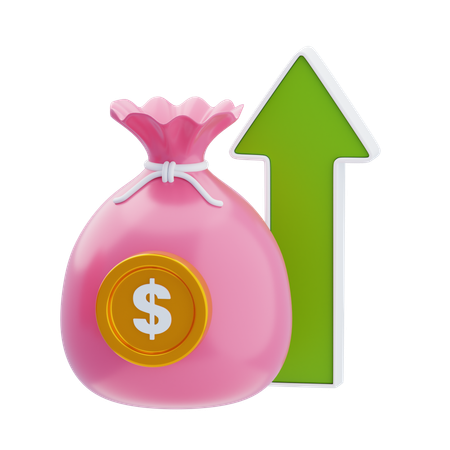 Financial Growth  3D Icon