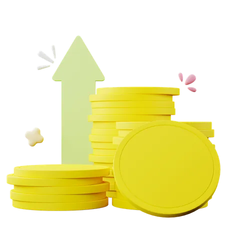 Financial Growth  3D Icon