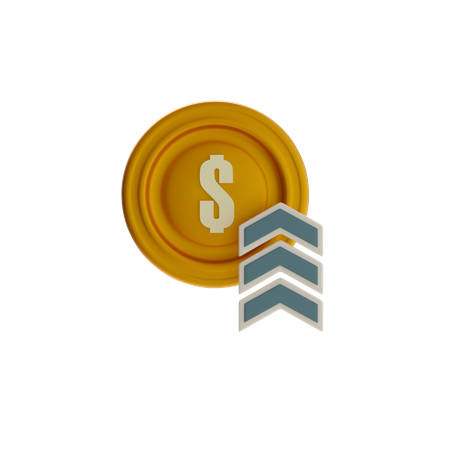 Financial Growth  3D Icon