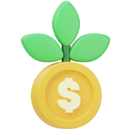 Financial Growth  3D Icon