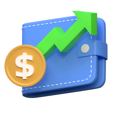 Financial Growth  3D Icon