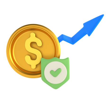 Financial Growth  3D Icon