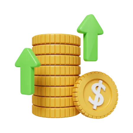 Financial Growth  3D Icon