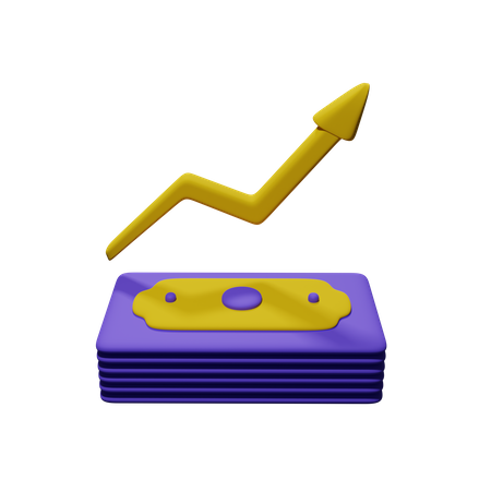 Financial Growth  3D Icon