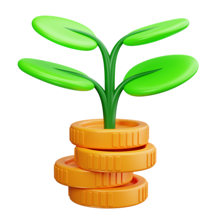 Financial Growth  3D Icon