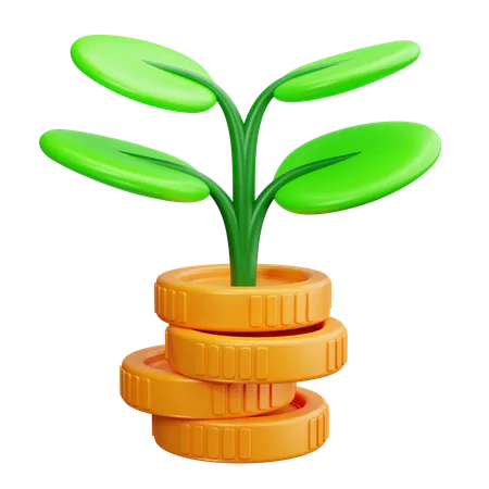 Financial Growth  3D Icon