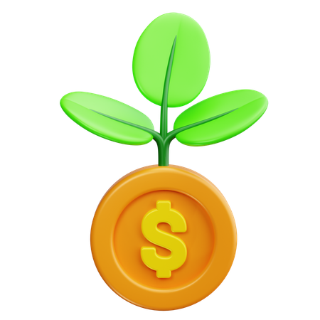 Financial Growth  3D Icon