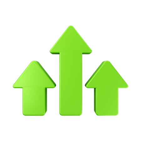 Financial Growth  3D Icon