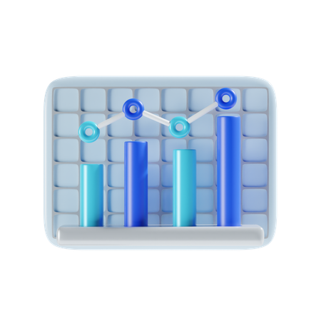 Financial Growth  3D Icon