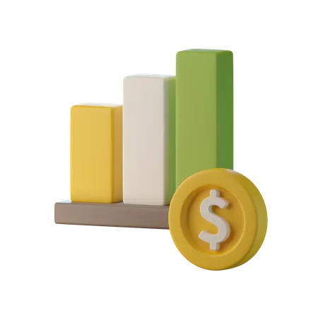 Financial Growth 3D Icon