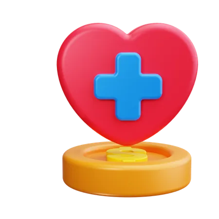 Financial Health  3D Icon