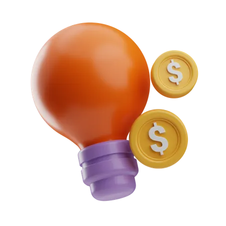 Financial Idea  3D Icon