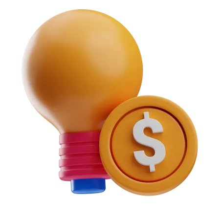 Financial Idea  3D Icon