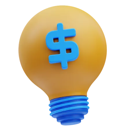 Financial Idea  3D Icon