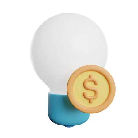 Financial Idea  3D Icon