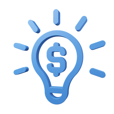 Financial Idea  3D Icon