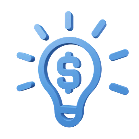 Financial Idea  3D Icon