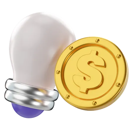 Financial Idea  3D Icon