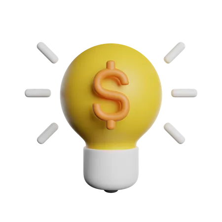 Financial Idea  3D Icon