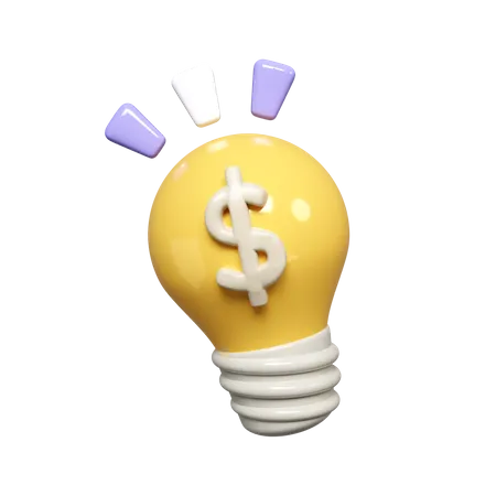 Financial Idea  3D Icon