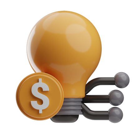 Financial Idea  3D Icon