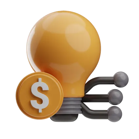 Financial Idea  3D Icon