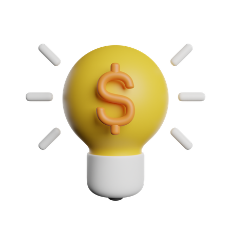 Financial Idea  3D Icon