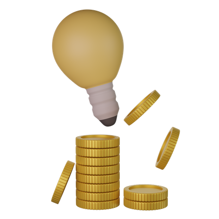 Financial Idea  3D Icon