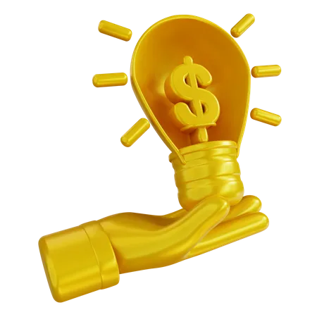 Financial Idea  3D Icon